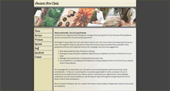 Desktop Screenshot of ancientartsclinic.com
